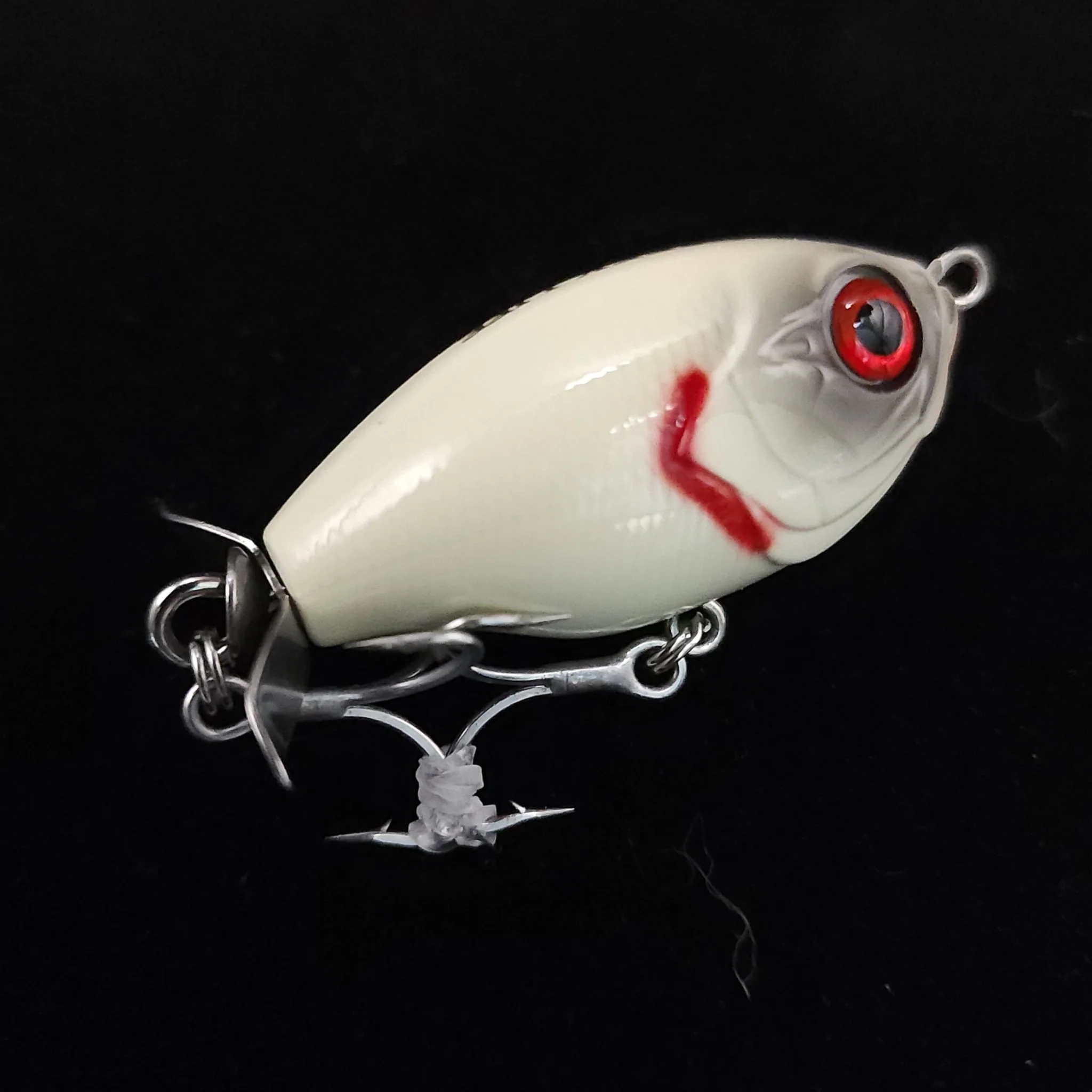 Creek Life Lure Co. 1.4" Floating Micro Prop Bait "Hillbilly Plop" - Image 3
