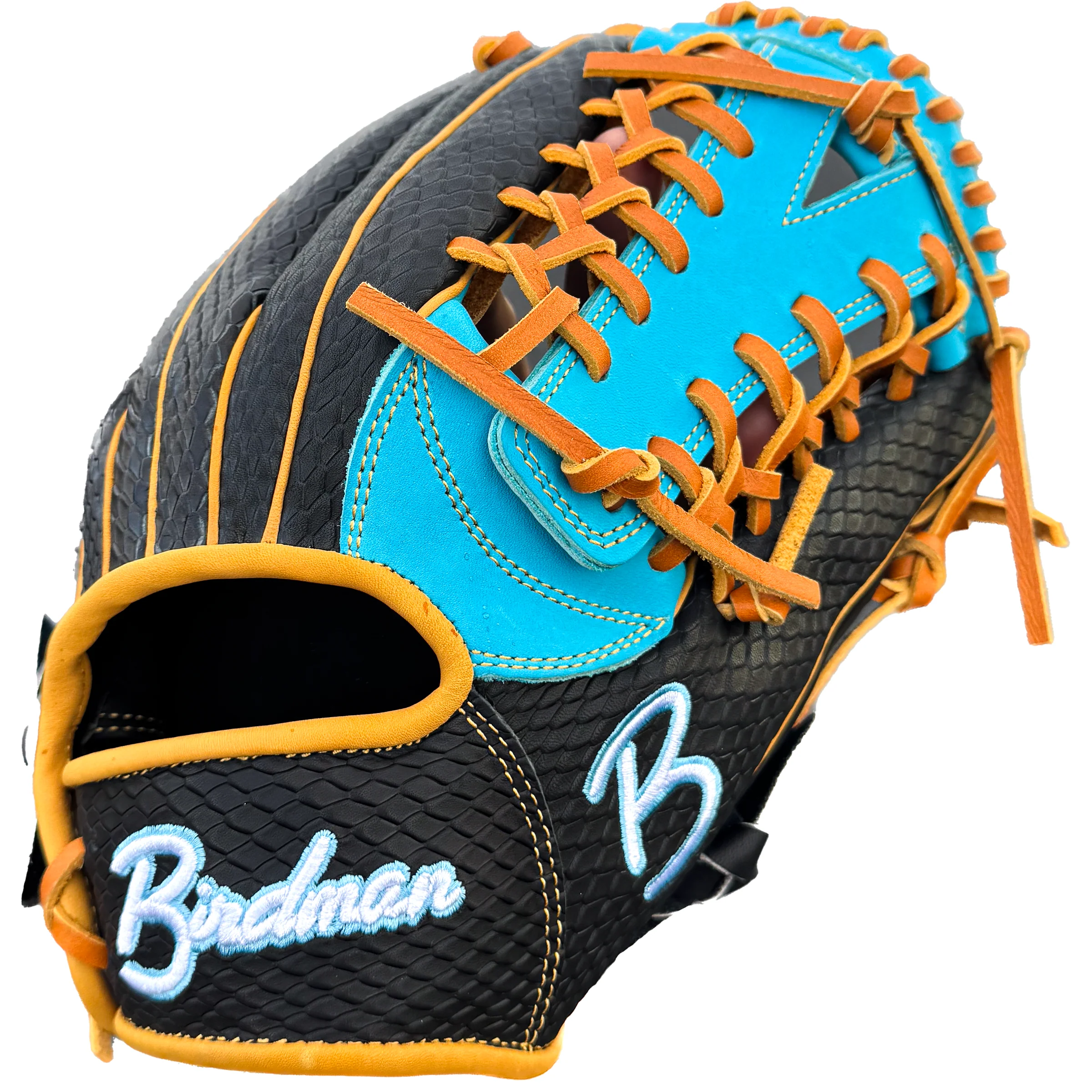 Birdman Bats Kip 12.5" Teal/Black Snakeskin Mitt - Image 3