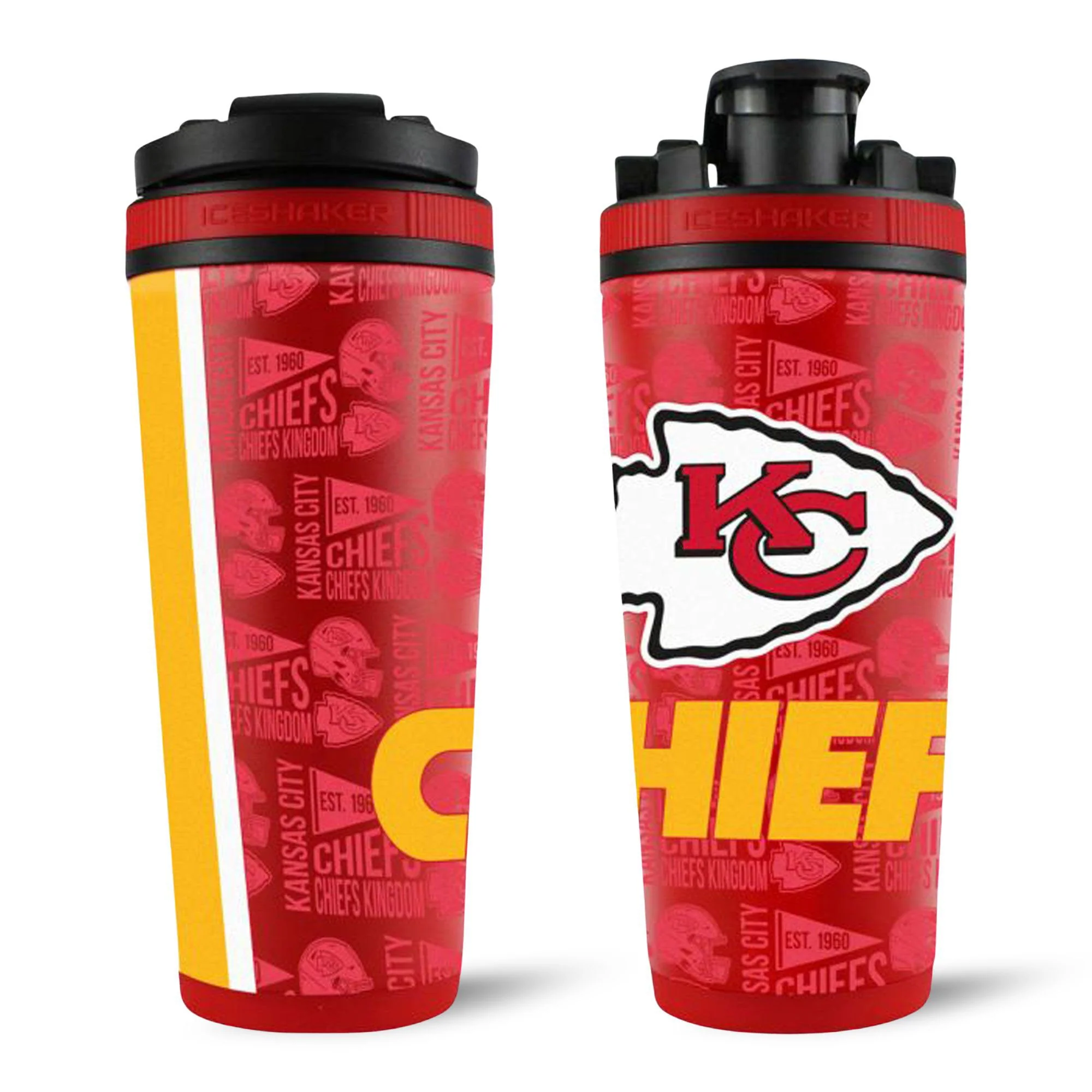 Officially Licensed Kansas City Chiefs 26oz Ice Shaker - Image 4