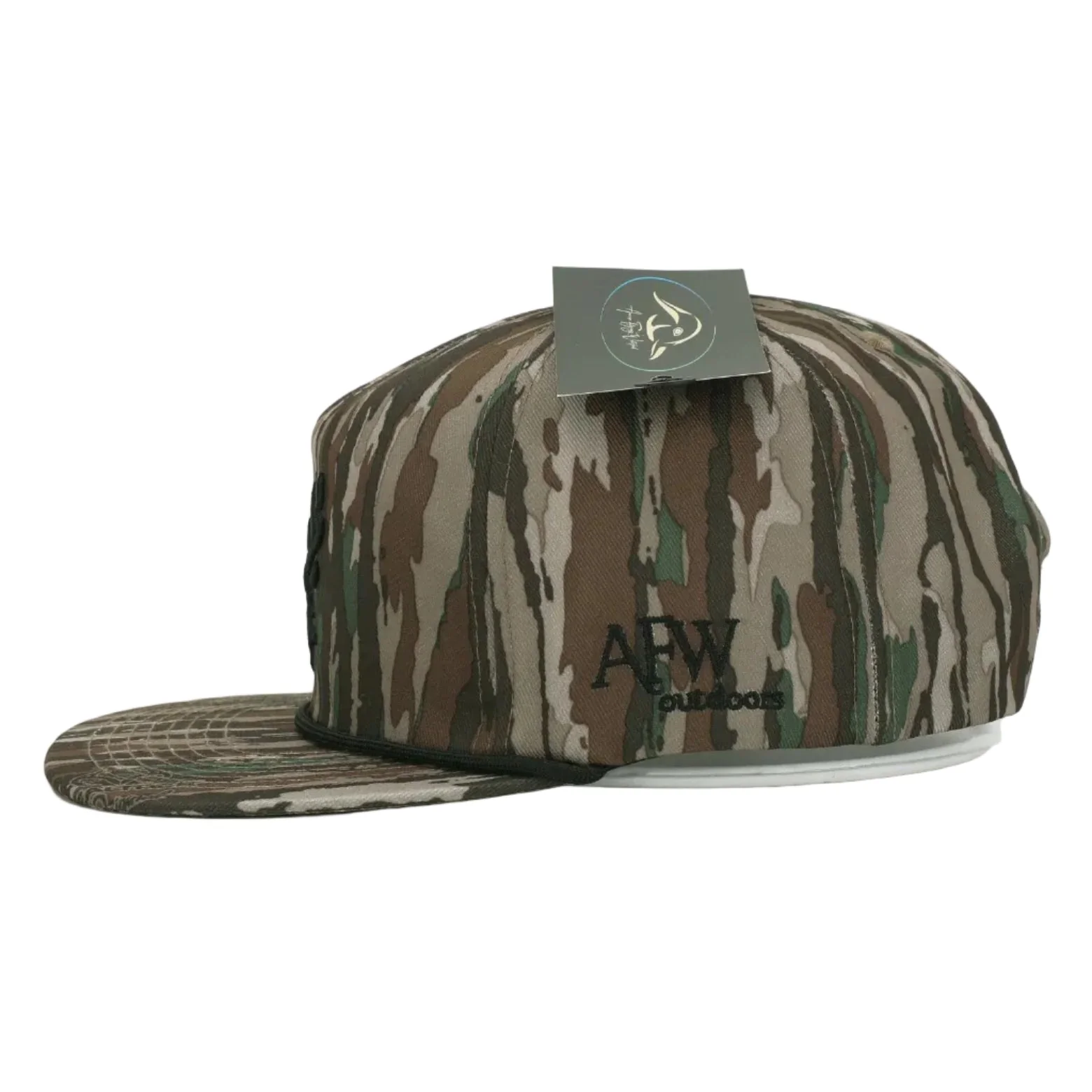 American Flyway Waterfowl Old Rope Hat Realtree Original w- Buck Design - Image 3