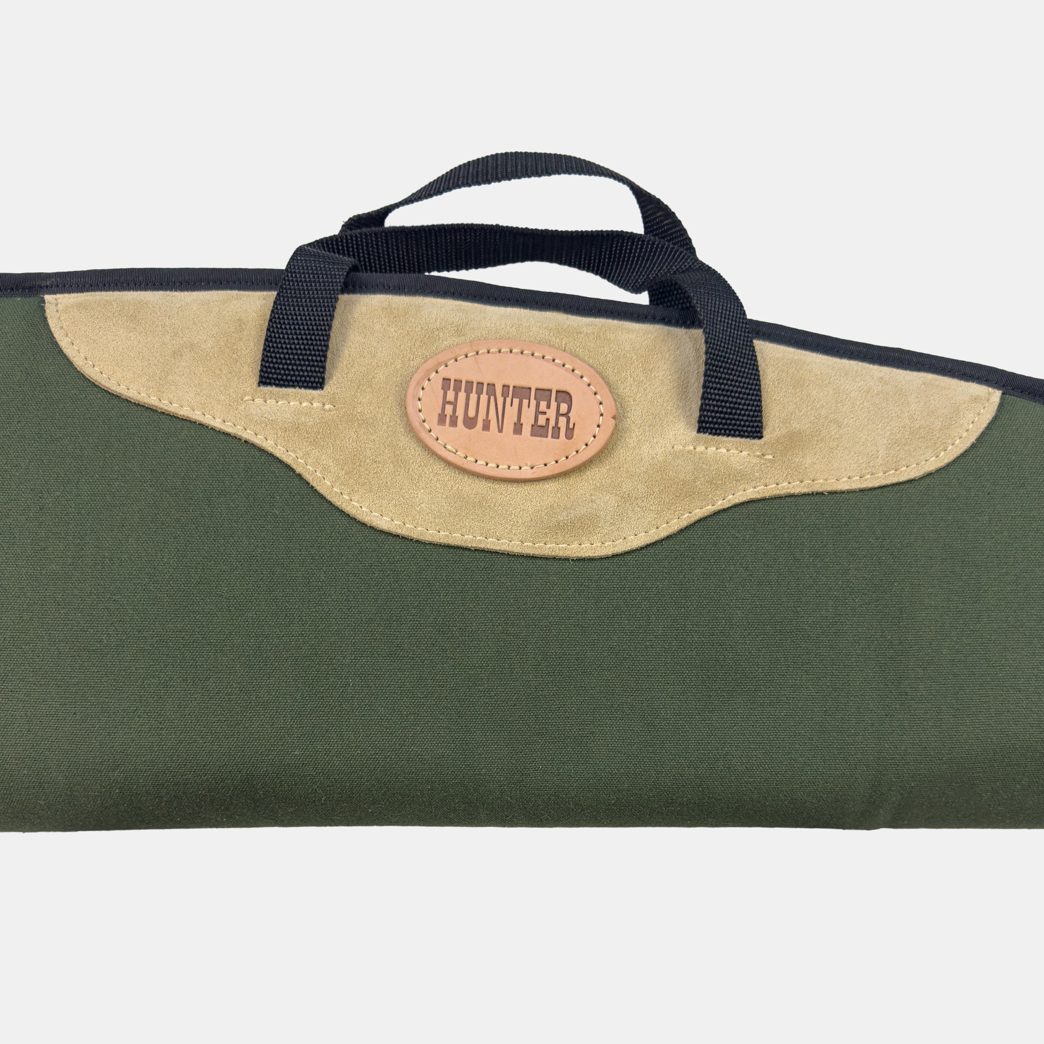 Hunter Suede & Canvas Long Gun Case - Image 3