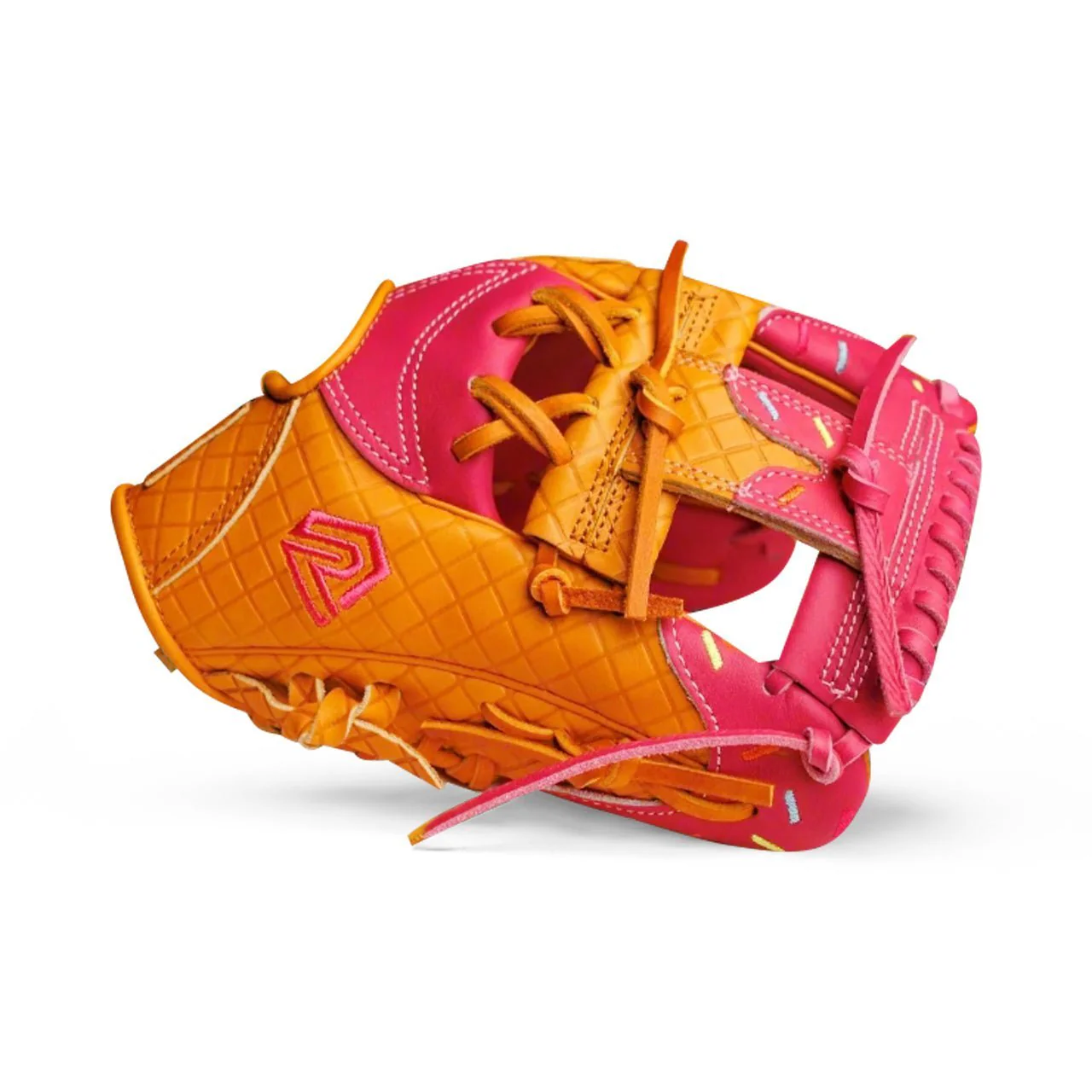 Resilient SFBL Youth Baseball Glove - Ice Cream glove (Strawberry & Sprinkles) - Image 3